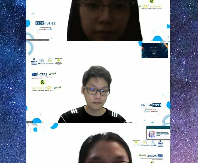 Tiga mahasiswa dan alumni Prodi SI UAJY menjadi presenter dalam The 3rd International Conference on Engineering and Applied Sciences 2021 (3rd InCEAS 2021) ⁣