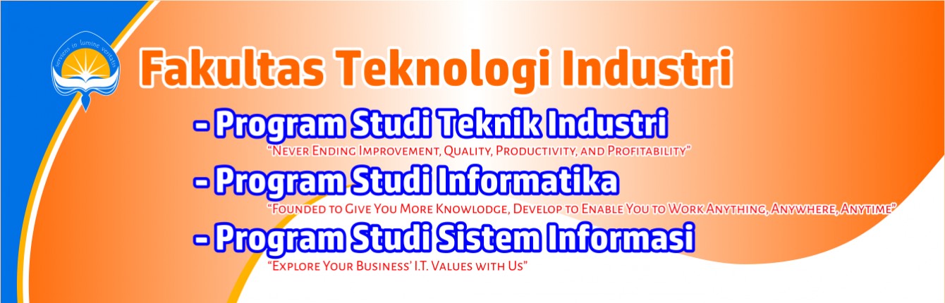 Fakultas Teknologi Industri Fakultas Teknologi Industri Universitas Atma Jaya Yogyakarta